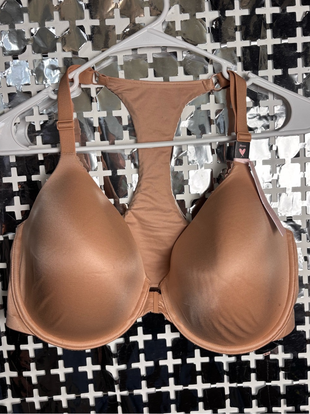 Victoria's Secret Smooth Racerback Molded Bra — Brown